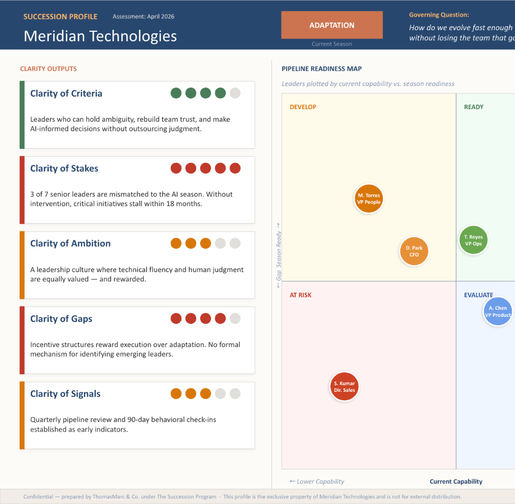 Succession Profile Overview